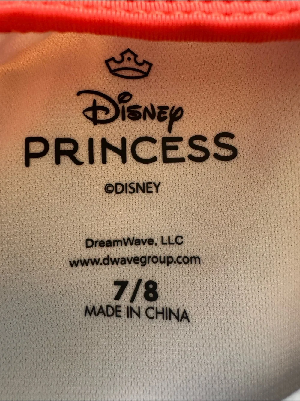 Disney bright orange